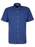 Barbour Nelson Short Sleeve Summer Shirt In Indigo Blue - MSH5093IN32