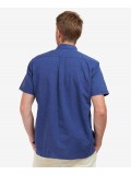 Barbour Nelson Short Sleeve Summer Shirt In Indigo Blue - MSH5093IN32