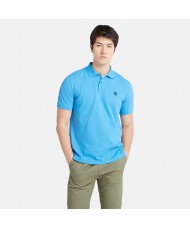 Timberland Men's Millers River Pique Polo In Blue - TB 0A26N4433