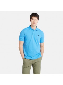 Timberland Men's Millers River Pique Polo In Blue - TB 0A26N4433