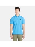 Timberland Men's Millers River Pique Polo In Blue - TB 0A26N4433