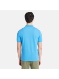 Timberland Men's Millers River Pique Polo In Blue - TB 0A26N4433