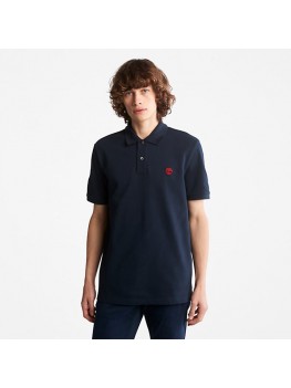 Timberland Men's Millers River Pique Polo In Navy Blue - TB 0A26N4433