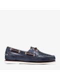 Timberland  Men’s Classic Two Eye Boat Shoe In Navy Blue - Style Number TB 074036484