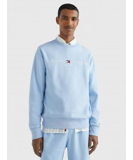 Tommy Hilfiger Flex Fleece Sweatshirt In Vessel Blue MW0MW11596