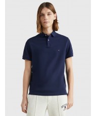 Tommy Hilfiger 1985 Collection Pique Polo In Navy Blue