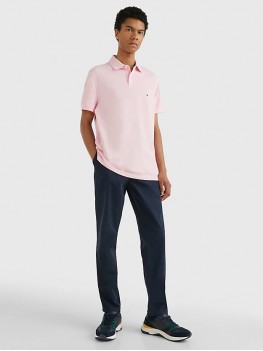 Tommy Hilfiger 1985 Collection Pique Polo In Pink 