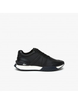 Lacoste Mens L-Spin Deluxe 2.0 Trainers In Black - 44SMA0110