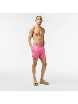 Lacoste Swim Shorts In Pink - MH6270 00 W41
