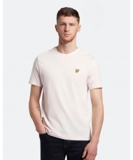 Lyle & Scott Crew Neck T-Shirt In Pale Pink - TS400VOG