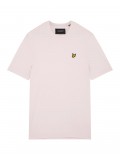 Lyle & Scott Crew Neck T-Shirt In Pale Pink - TS400VOG