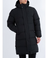 Luke Long Auckland Padded Jacket In Black - M730757