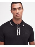 Barbour International Newgate Knitted Polo Shirt In Black - MKN1550BK31