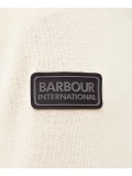 Barbour International Murrey Quarter-Button Jumper In Dove Grey - MKN1571CR11