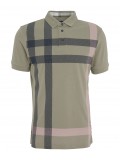 Barbour Blaine Tartan Polo Shirt In Dusty Green - MML1117OL38