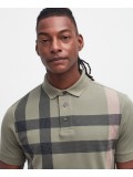 Barbour Blaine Tartan Polo Shirt In Dusty Green - MML1117OL38