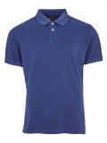 Barbour Washed Sports Pique Polo Shirt In Navy Blue - MML1127NY91