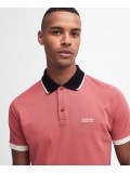 Barbour International Howall Polo Shirt In Mineral Red MML1299RE45