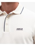 Barbour International Moor Polo Shirt In Dove Grey MML1392CR11