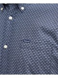 Barbour Shell Tailored Shirt In Classic Navy - MSH5426NY91