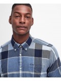 Barbour Doughill Short-Sleeved Check Shirt In Berwick Blue - MSH5469TN22