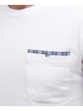 Barbour Tayside Pocket T-Shirt In White - MTS0985WH51