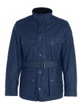 Barbour International Tonal Trialist Wax Jacket In Washed Cobalt - MWX2299BL56