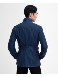 Barbour International Tonal Trialist Wax Jacket In Washed Cobalt - MWX2299BL56