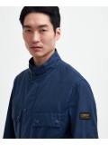 Barbour International Tonal Trialist Wax Jacket In Washed Cobalt - MWX2299BL56