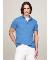 Tommy Hilfiger 1985 Collection Pique Polo In Blue Spell