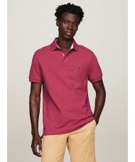 Tommy Hilfiger 1985 Collection Pique Polo In Pink Heather