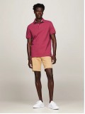 Tommy Hilfiger 1985 Collection Pique Polo In Pink Heather