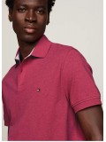 Tommy Hilfiger 1985 Collection Pique Polo In Pink Heather