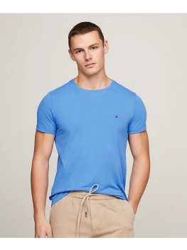 Tommy Hilfiger Extra Slim Fit T-Shirt In Blue Spell - Style MW0MW10800 C30