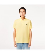 Lacoste Men's Classic Fit L1212 Polo Shirt In Pastel Yellow - L1212-00-107