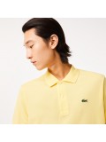 Lacoste Men's Classic Fit L1212 Polo Shirt In Pastel Yellow - L1212-00-107