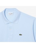 Lacoste Men's Trim Accent Regular Fit Pique Polo Shirt In Pale Blue - PH9875