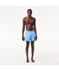 Lacoste Swim Shorts In Light Blue - MH6270 00 INI