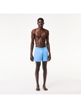 Lacoste Swim Shorts In Light Blue - MH6270 00 INI