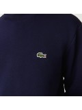 Lacoste Men's Brushed Fleece Jogger Sweatshirt In Navy Blue - SH9608 166