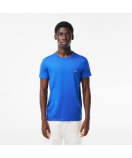 Lacoste Men's Crew Neck Pima Cotton Jersey T-shirt In Saphire Blue - TH6709 00 IXW