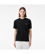 Lacoste Men's Crew Neck Pima Cotton Jersey T-shirt In Black - TH6709 00 031