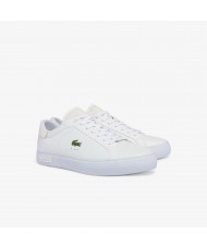 Lacoste Mens Powercourt Burnished Trainer In White - 41SMA0030