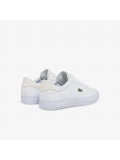 Lacoste Mens Powercourt Burnished Trainer In White - 41SMA0030