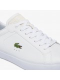 Lacoste Mens Powercourt Burnished Trainer In White - 41SMA0030