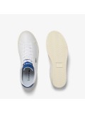 Lacoste Mens Lerond Pro Leather Heel Pop Trainers In White - 45CMA0036