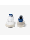 Lacoste Mens Lerond Pro Leather Heel Pop Trainers In White - 45CMA0036