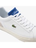 Lacoste Mens Lerond Pro Leather Heel Pop Trainers In White - 45CMA0036