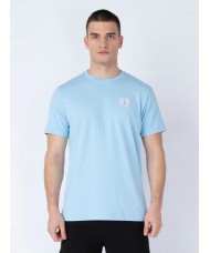 Luke "Exquisite" Crew Neck T Shirt In Sky Blue - M760160