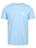 Luke "Exquisite" Crew Neck T Shirt In Sky Blue - M760160